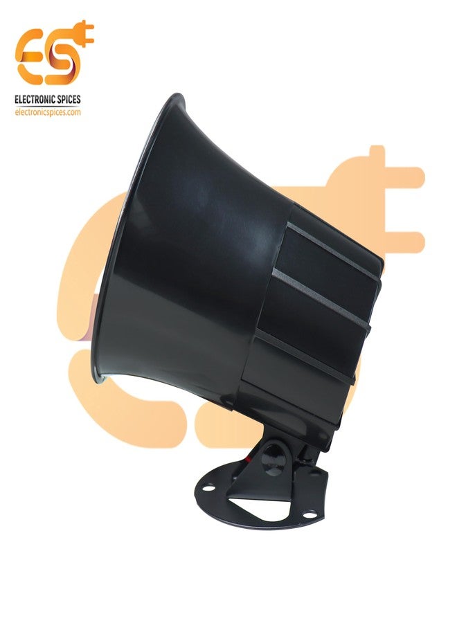 إلكترونيك سبايسس نظام إنذار ضد السرقة من Electronic Spices، يعمل بجهد 12 فولت وقوة صوت عالية 110 ديسيبل، مناسب للأمان الخارجي، بمدى صوت يصل إلى 200 متر (أسود). - Image 3